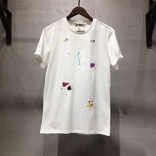[BEEJEAN] embroidery painting S/S Tee 비진 자수페인팅티
