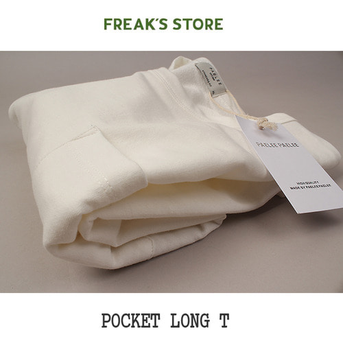[FREAK&#039;S STORE] PAELEE pocket Long Tee