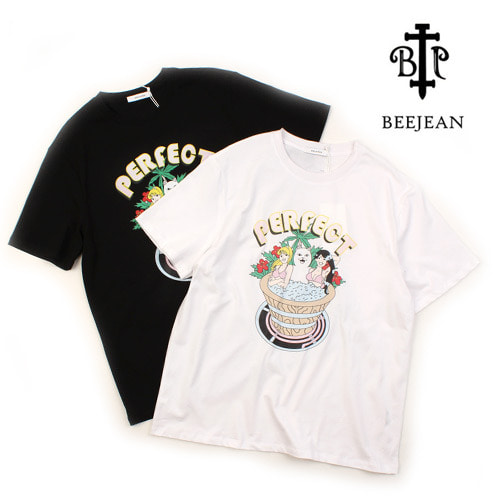 [BEEJEAN] PERPECT CAT S/S T-Shirts 고양이티