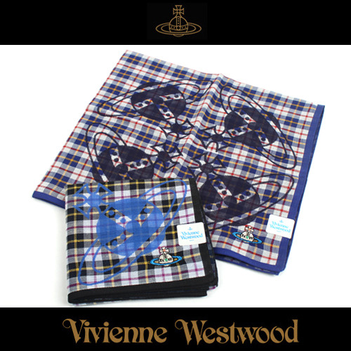 [ViVienne westwood]ORB Logo bandana/scarf 비비안웨스트우드손수건