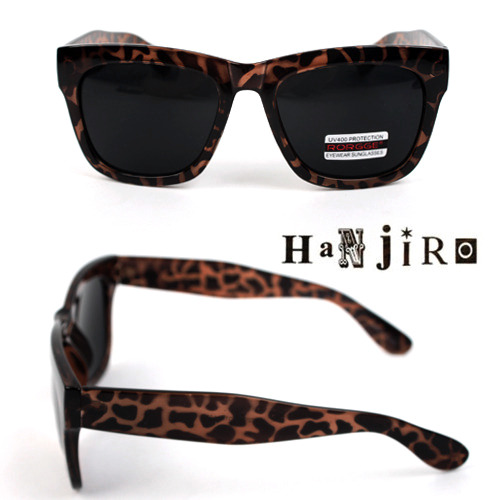 [HANJIRO]Big Frame Leopard Sunglasses 한지로 빅프레임 호피선글라스