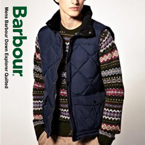 [Barbour]Quilted Down Vest NV 바버 퀼트다운조끼