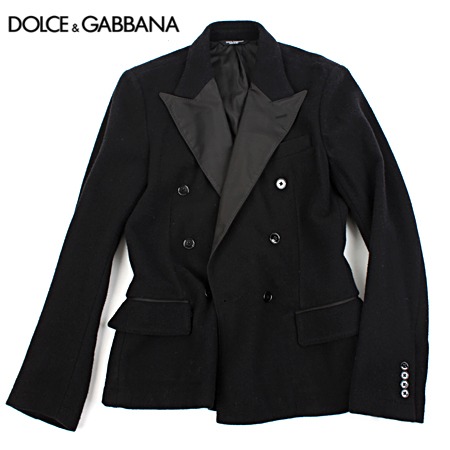 [Dolce &amp; Gabbana] Melton double Jacket/ 돌체앤가바나 멜튼더블자켓