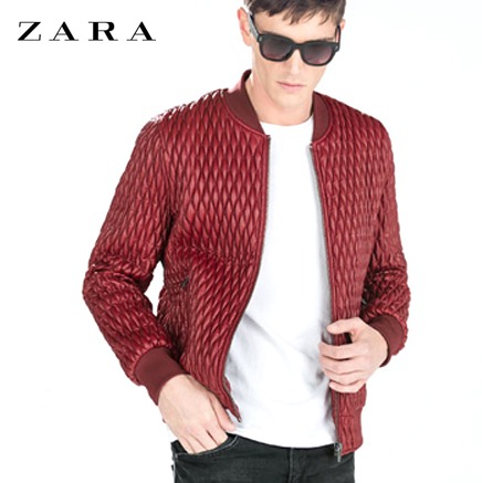 [ZARA] Faux leather quilted jacket / 자라 퀼티드자켓 2015신상품