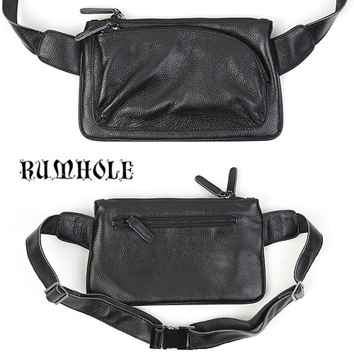 [RUMHOLE]Leather Cross Backpack 가죽 크로스백팩(고급형)