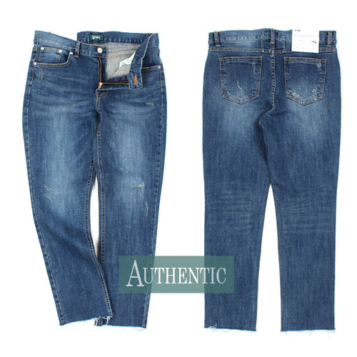 [AUTHENTIC] Cuting Washing Jeans 컷팅워싱진