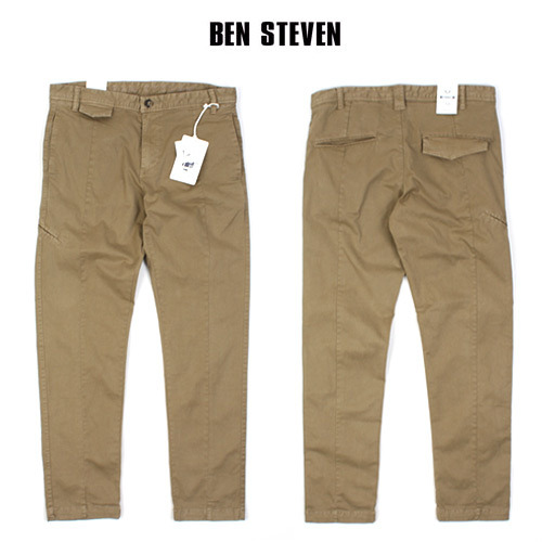 [BEN STEVEN] Line Slim Pants 절개팬츠
