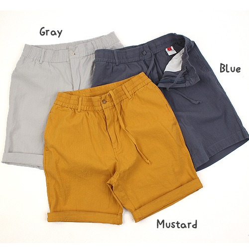 [THEJOON] Linen Span shorts 린넨스판숏츠