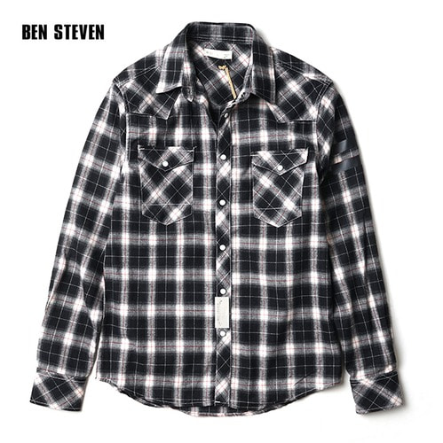 [BEN STEVEN] Western check Shirts 벤스티븐 체크셔츠