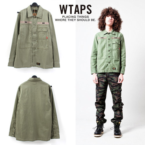 [WTAPS/STOCK] Millitary Shirts Jacket 밀리터리셔츠자켓