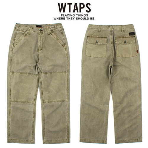 [WTAPS/STOCK] Millitary Washing Pants 밀리터리워싱팬츠