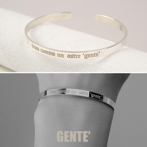 [GENTE] BANGLE SILVER Bracelet