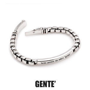 [GENTE] BK Label-Slogan Bracelet