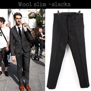 [더준샵 특가] 겨울시즌 모직 울슬랙스(30사이즈소량) gray wool slacks