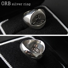 [Japan Street] O.R.B Silver ring/ 오.알.비로고 은반지 일본수입