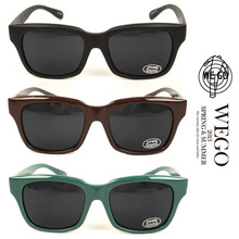 [WEGO]Color Frame Sunglasses 위고 컬러선글라스/ 유광블랙추가
