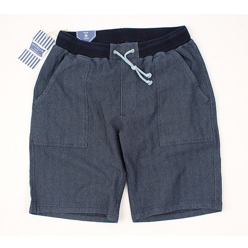 [HANJIRO japan] OLDBLUE Back-pocket herringbone Shorts