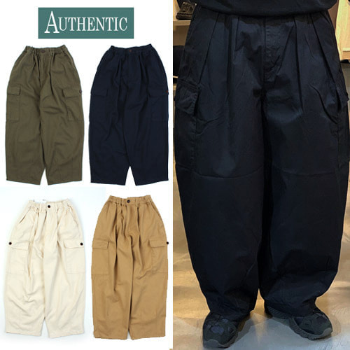 [AUTHENTIC] BALLOON CARGO WIDE PANTS 와이드 카고벌룬팬츠
