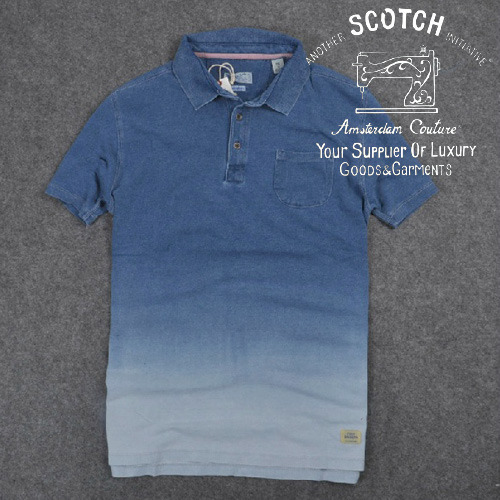 추가세일[Scotch&amp;Soda]Gradation Polo Shirts 그라데이션카라티