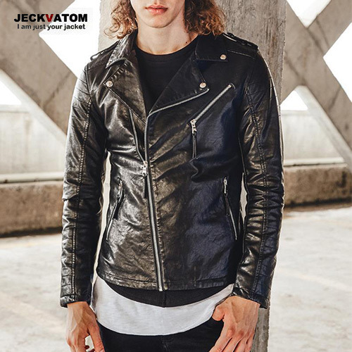 [JECKVATOM] Leather Rider Jacket 라이더자켓