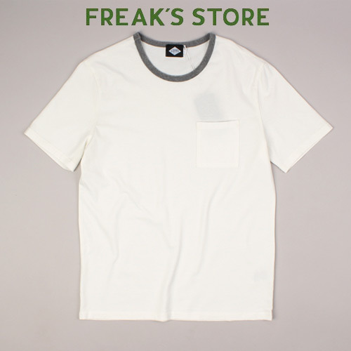 [FREAK&#039;S STORE] ACQUIRED White Pocket Tee