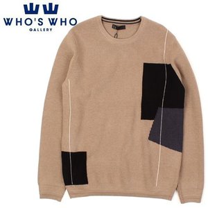 [WHO&#039;S WHO] Side Square Knit