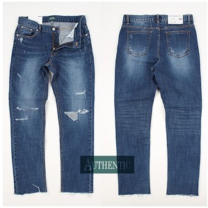 [AUTHENTIC] Washing knee Destroy Jeans 더준샵 무파진1108