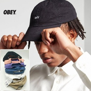 [OBEY] OBEY JUMBLE BAR II  6 PANEL CAP