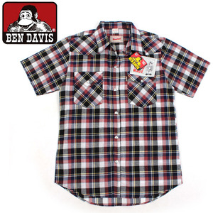 [BEN DAVIS]Western Short Work Shirts 벤데이비스 웨스턴체크셔츠