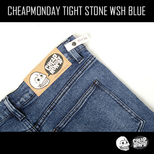 [CHEAP MONDAY]Tight Stone WSH Blue Skinny/칩먼데이정품/타이트스톤워시블루 스키니진